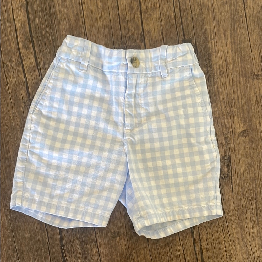 Janie and Jack Checkered Shorts